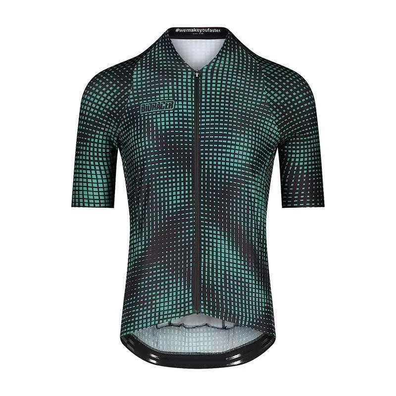 Bioracer - Icon Jersey Men Op Art Dark Green