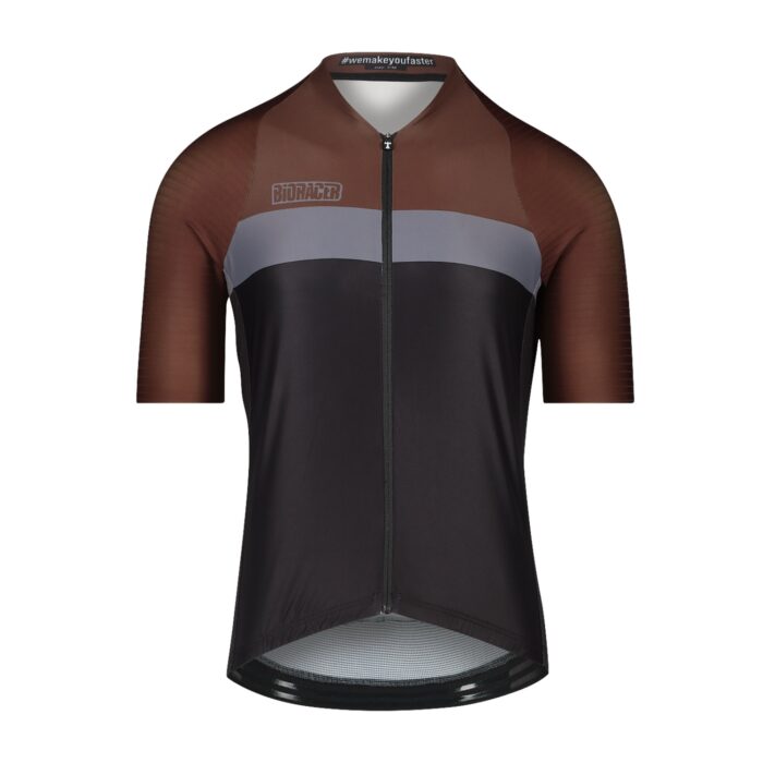 Bioracer - Icon Jersey Men Block Dark Chocolate